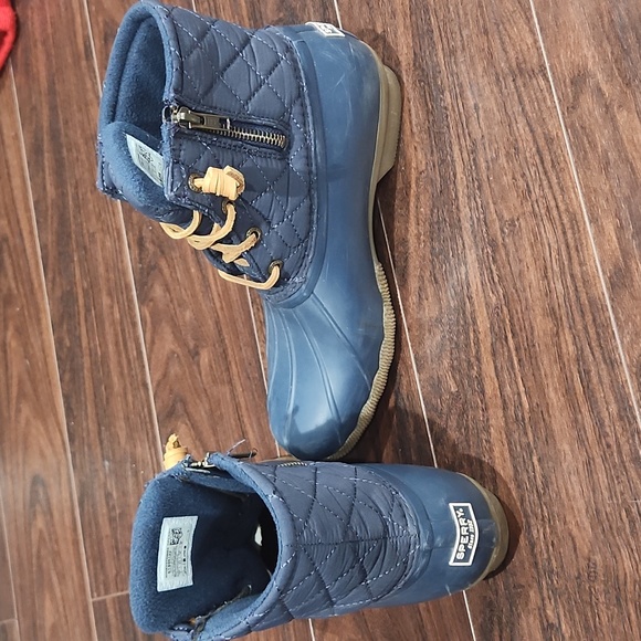Blue Sperry Boots - Picture 1 of 5